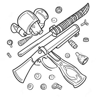 Weapon Coloring Page 48973-39093