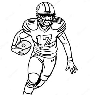 Davante Adams Coloring Pages