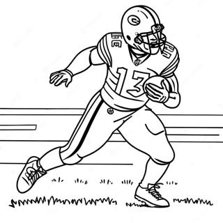 Davante Adams Coloring Pages