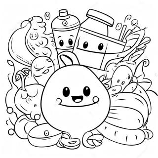 Food Safety Coloring Pages