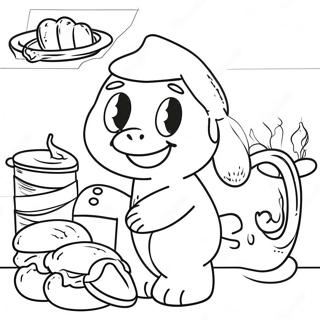 Food Safety Awareness Coloring Page 48993-39111