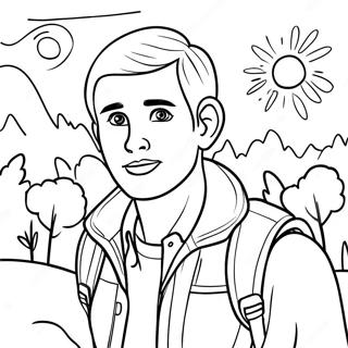 Adventurous Jacob Coloring Page 49004-39117