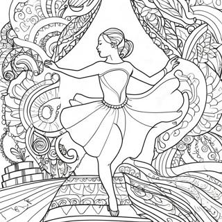 Dancer Coloring Page 49073-39166