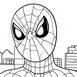 Among Us Spider Man Character Coloring Page 49093-39190