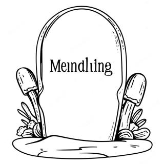 Tombstone Coloring Page 49163-39244