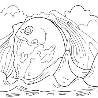 Natural Disasters Coloring Page 49183-39263