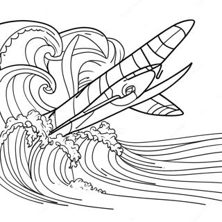 Fierce Hurricane Coloring Page 49184-39258