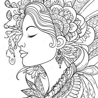 Calm Breathing Techniques Coloring Page 49194-39269