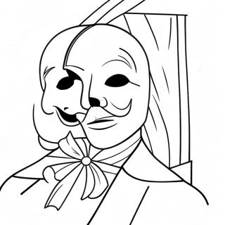 Phantom Of The Opera Coloring Page 49263-39323