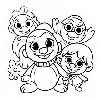 Muppet Babies Coloring Page 4926-4048