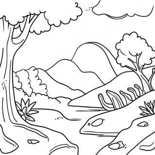 Ecclesiastes Nature Scene Coloring Page 49274-39333