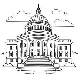 Fun Government Building Coloring Page 49294-39346