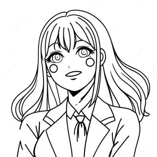 Kakegurui Coloring Page 49313-39357