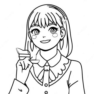 Kakegurui Coloring Page 49313-39359