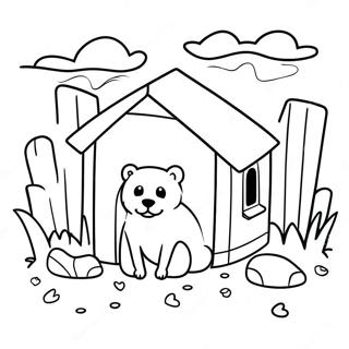 Animal Shelter Coloring Page 49333-39384