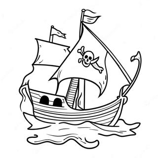 Colorful Pirate Flag Designs Coloring Page 49404-39439