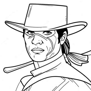 Zorro Coloring Page 49413-39443