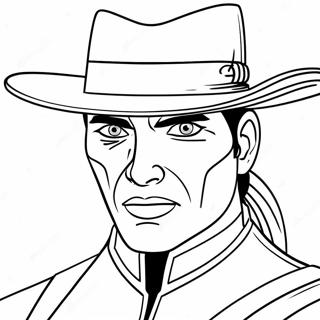 Zorro Coloring Page 49413-39444