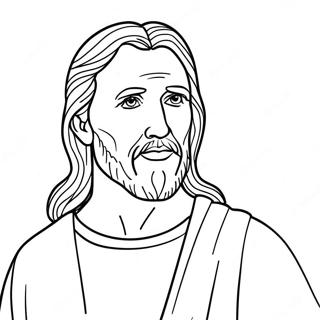 Follow Jesus Coloring Page 49423-39447