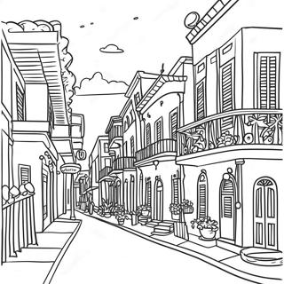 New Orleans Cityscape Coloring Page 49433-39457