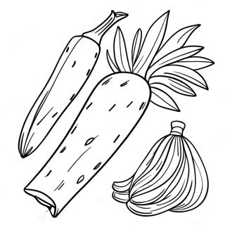 Lulav And Etrog Coloring Pages