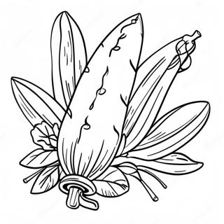 Lulav And Etrog Coloring Page 49443-39464