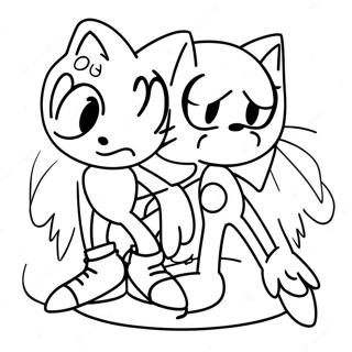 Sonic Friends Coloring Page 49453-39470