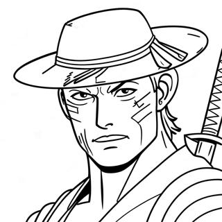 Zoro Coloring Pages