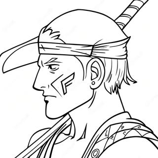 Zoro Coloring Page 49493-39502