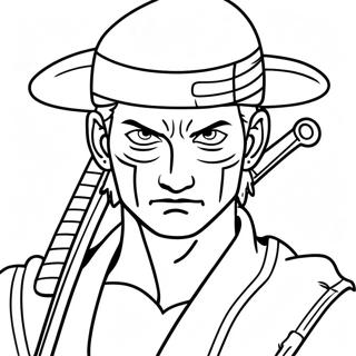 Zoro Coloring Page 49493-39503