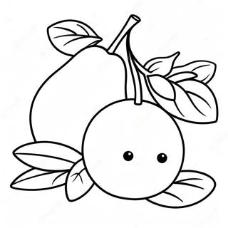 Mango Coloring Pages