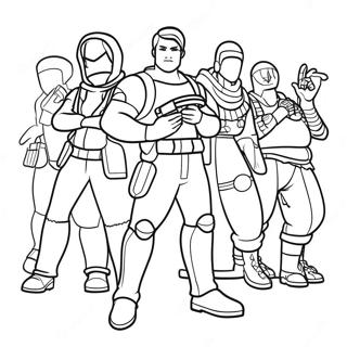 Fortnite Chapter 2 Season 2 Coloring Page 49543-39547