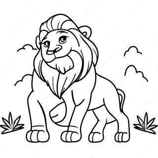 Leo Movie Adventure Scene Coloring Page 49554-39553