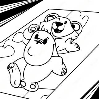 Leo Movie Adventure Scene Coloring Page 49554-39556