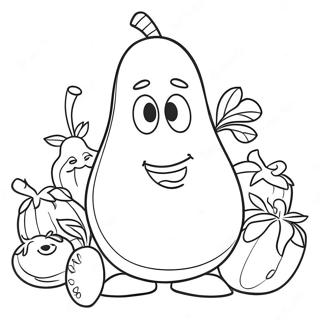 Veggietales Coloring Page 4956-4068