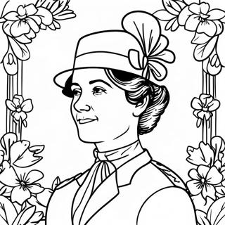 Juliette Gordon Low Portrait Coloring Page 49623-39630