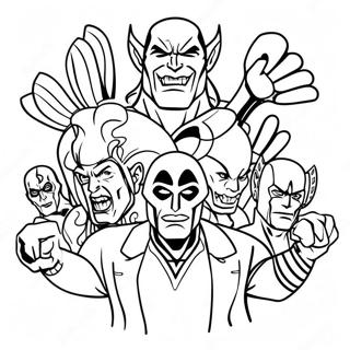 Marvel Villains Coloring Pages