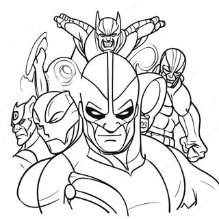 Marvel Villains Coloring Page 49633-39616