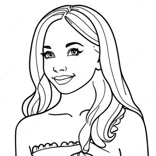 Dove Cameron Coloring Page 49643-39623