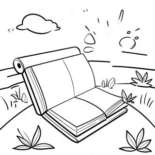 Summer Reading Coloring Pages