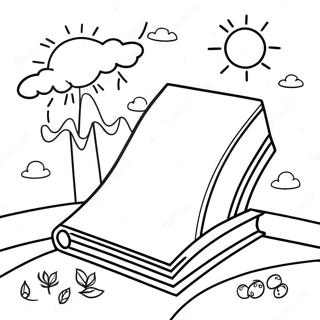 Summer Reading Coloring Page 49653-39636