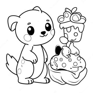 Cute Animals Coloring Page For 3 Year Olds 49664-39645