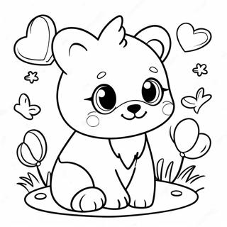 Cute Animals Coloring Page For 3 Year Olds 49664-39646