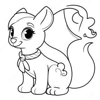 Palace Pets Coloring Page 4966-4077