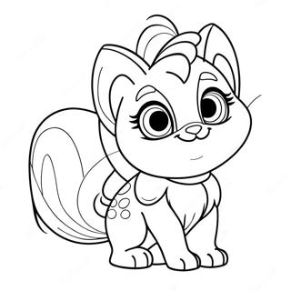 Adventurous Palace Pets Coloring Page 4967-4084