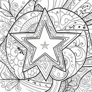 Star Coloring Page 49683-39661