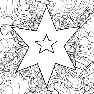 Star Coloring Page 49683-39663