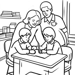 School Counselor Coloring Pages