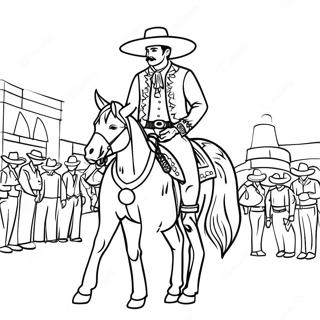 Charro Days Celebration Coloring Page 49743-39706