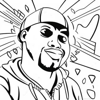 Hip Hop Graffiti Coloring Page 49783-39739